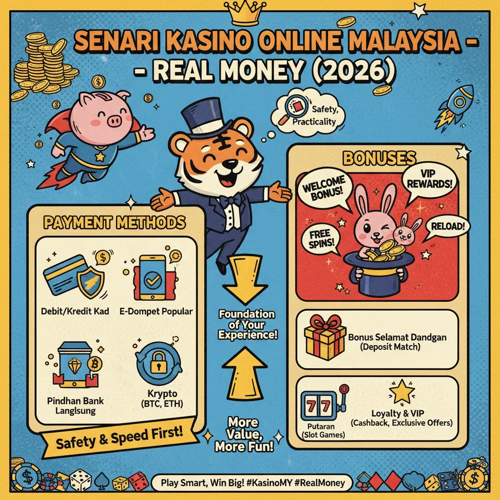 Real Money Online Casino: Payment & Bonuses